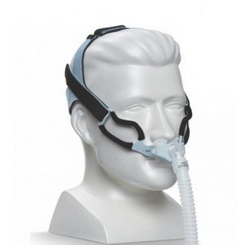 GoLife For Men Nasal Pillow Mask with Headgear by Respironics - FitPack All Sizes Included (DISCONTINUED)